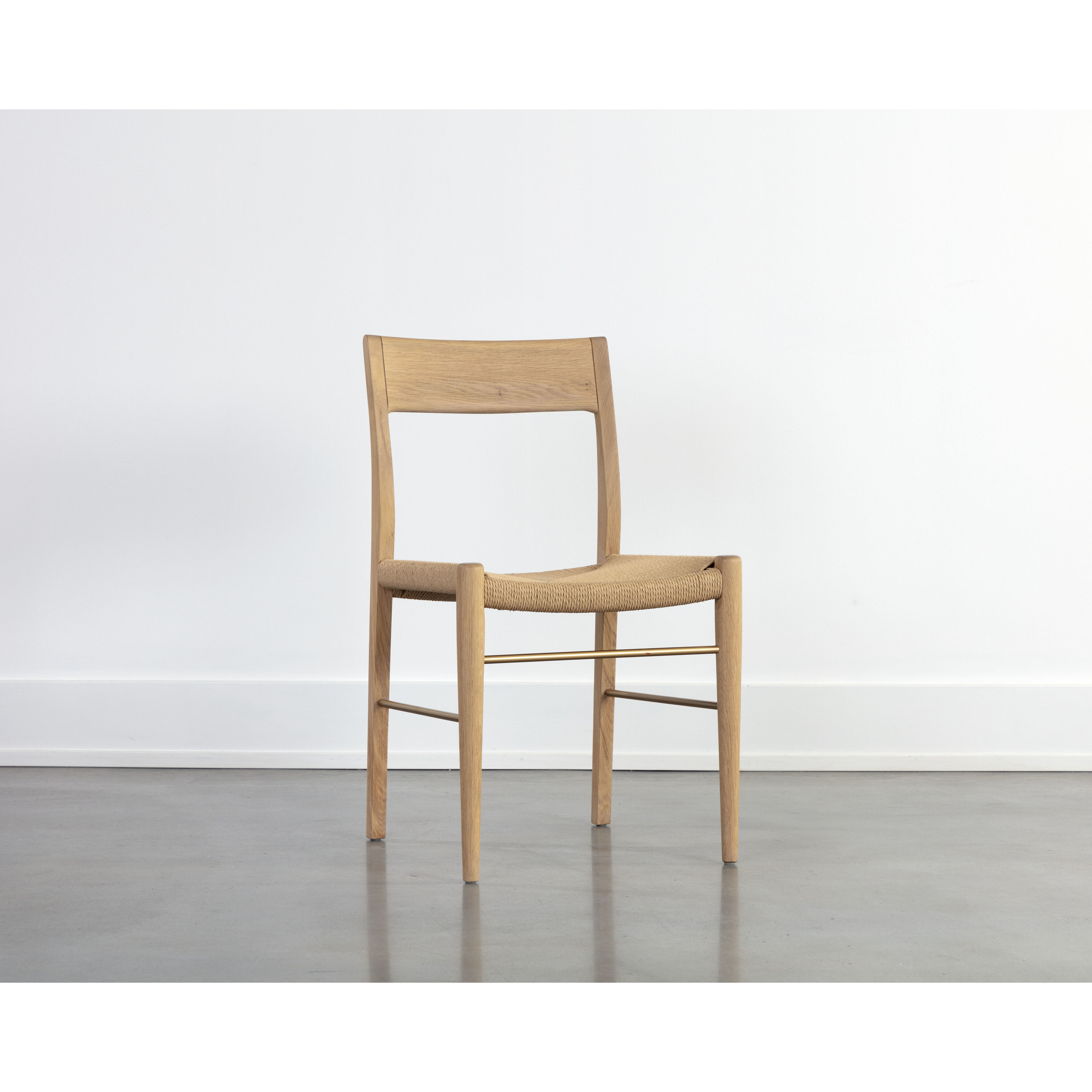 Bondi Light Oak Dining Chair, Set Of 2